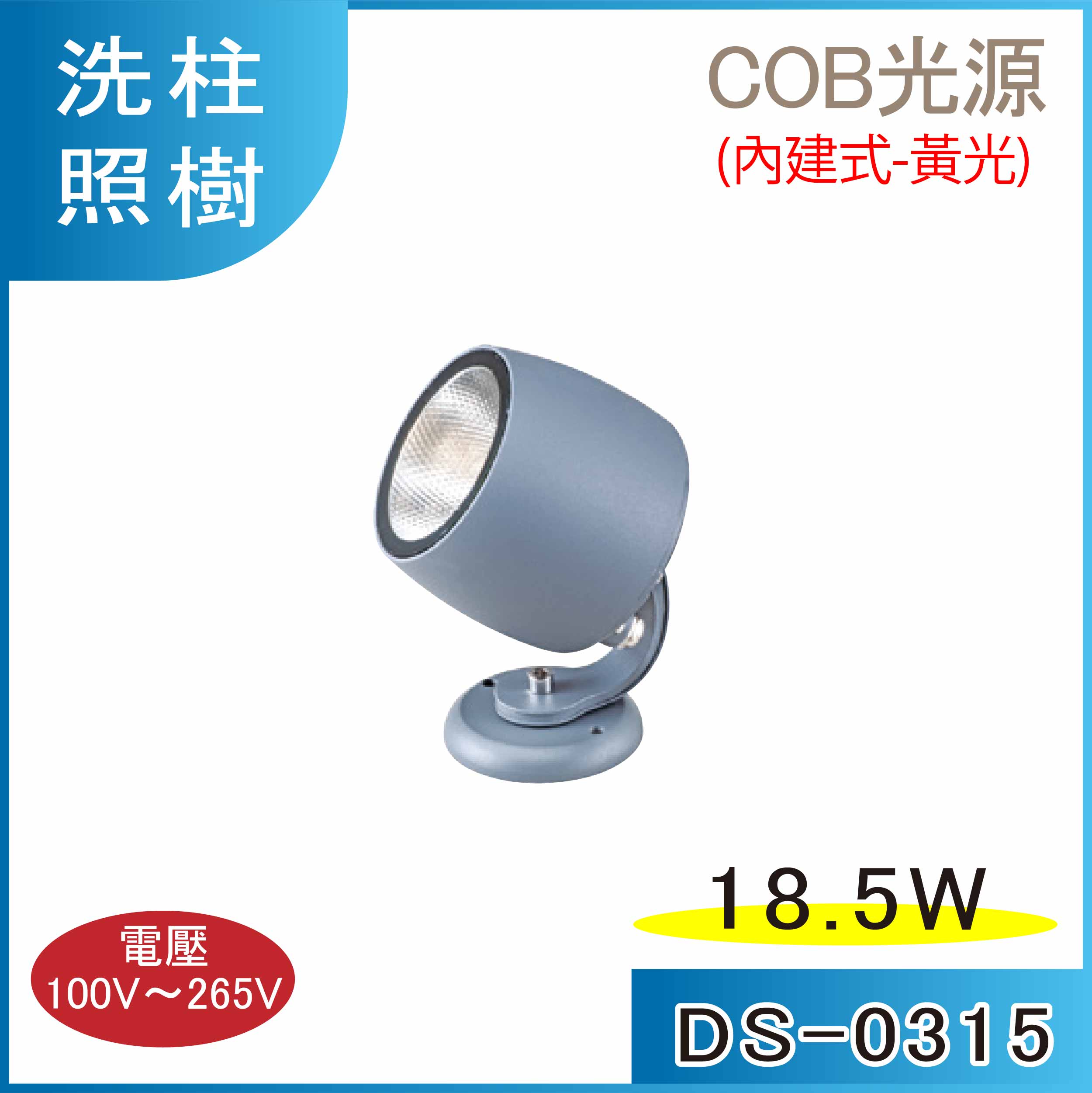 18.5w LED ~~W/ӾO ئCOB  DS-0315