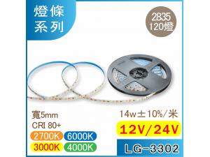 LG-3302 2835 5 10 120O 12V 24V COa