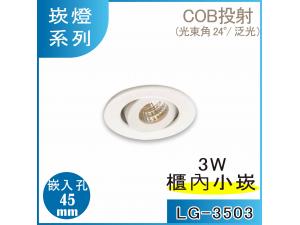  LG-3503 3W LED r4.5 E/xrO odprO