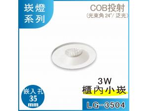  LG-3504 3W LED r3.5 E/xrO odprO